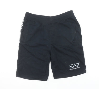 Emporio Armani Men’s Black EA7 Sweat Shorts Size M Casual Jersey