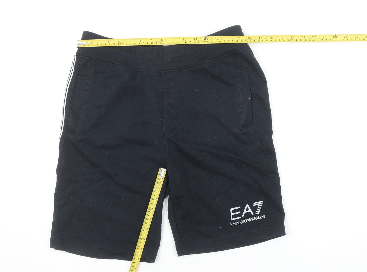 Emporio Armani Men’s Black EA7 Sweat Shorts Size M Casual Jersey