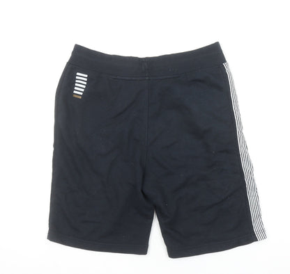 Emporio Armani Men’s Black EA7 Sweat Shorts Size M Casual Jersey