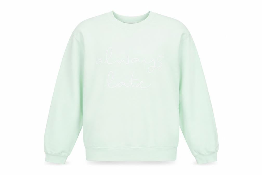 Womens UK Size 10 Catwalk Junkie Green Pullover Sweatshirt