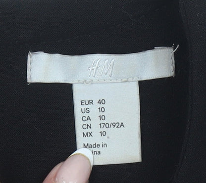 Womens UK Size 12 H&M Fit & Flare Dress
