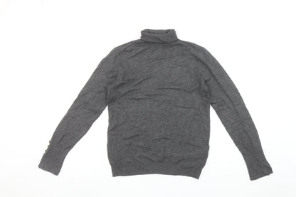 Womens UK Size 14 Zara Grey Pullover Jumper