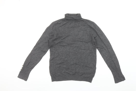 Womens UK Size 14 Zara Grey Pullover Jumper