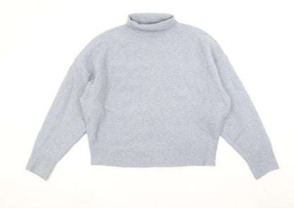 Womens UK Size L Zara Grey Pullover Jumper