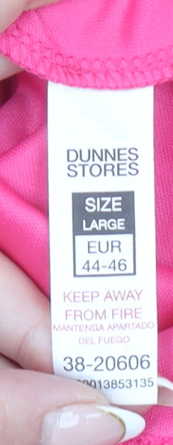 Dunnes Stores Women’s Pink A-Line Sleeveless Knee Length Dress Size 16-18