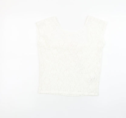 Womens UK Size 10 Savida Ivory Camisole Blouse