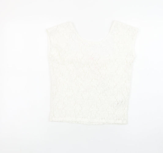 Womens UK Size 10 Savida Ivory Camisole Blouse