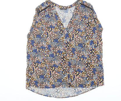 Womens UK Size 16 Dunnes Multicoloured Tunic Blouse