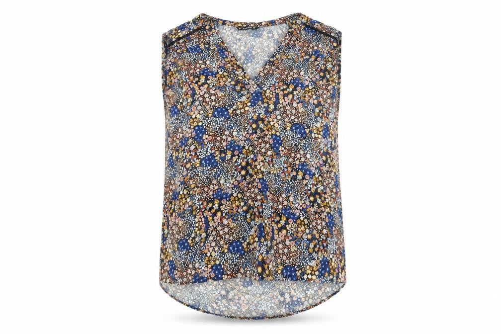 Womens UK Size 16 Dunnes Multicoloured Tunic Blouse