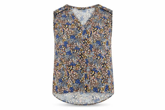 Womens UK Size 16 Dunnes Multicoloured Tunic Blouse
