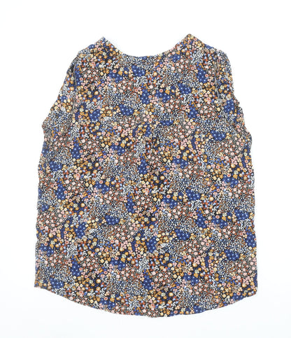 Womens UK Size 16 Dunnes Multicoloured Tunic Blouse