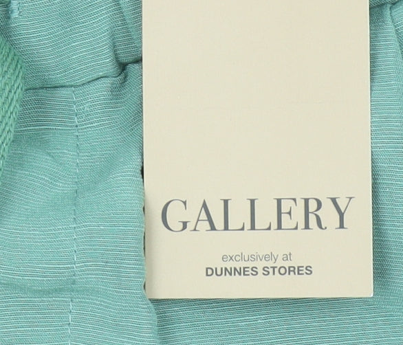 Womens UK Size M Gallery Relaxed Fit CasualTravel Green Trousers