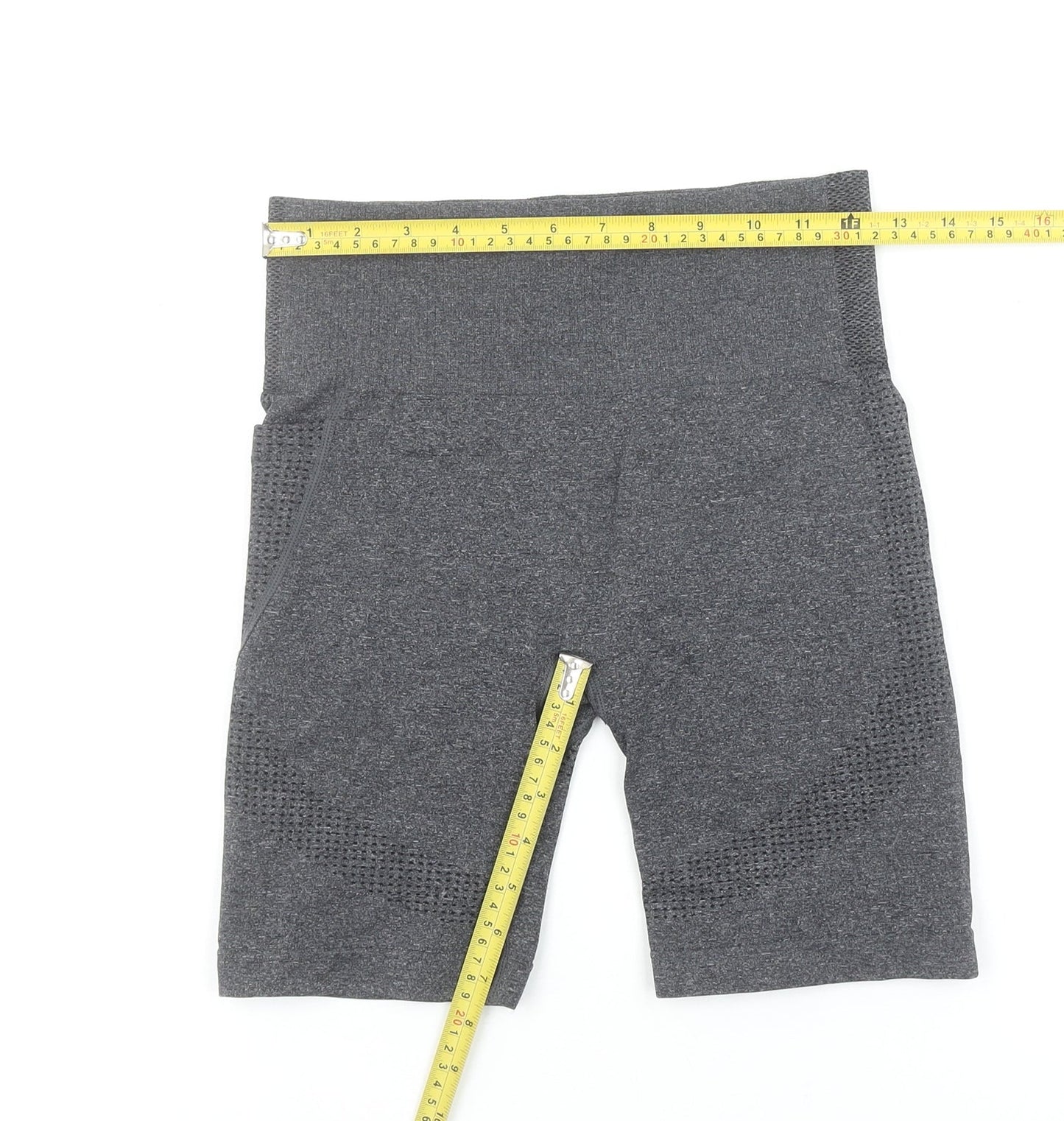 Dunnes Stores Women’s Grey Biker Activewear Shorts Medium