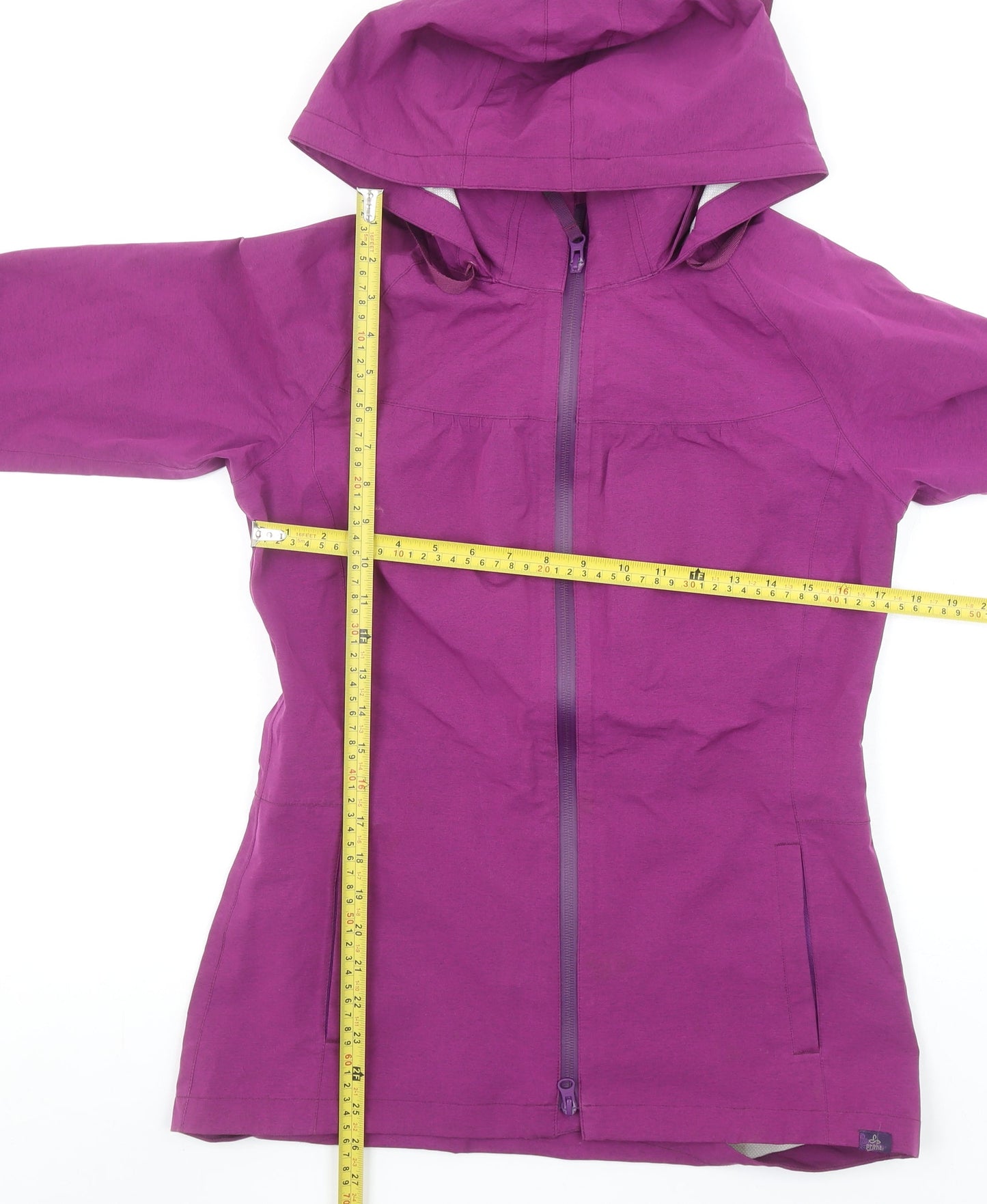 Womens UK Size S prAna Purple Rain Coat