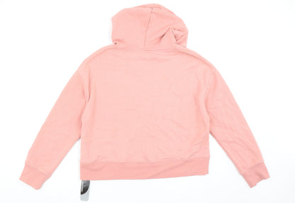 Womens UK Size M Dunnes Pink Pullover Hoodie