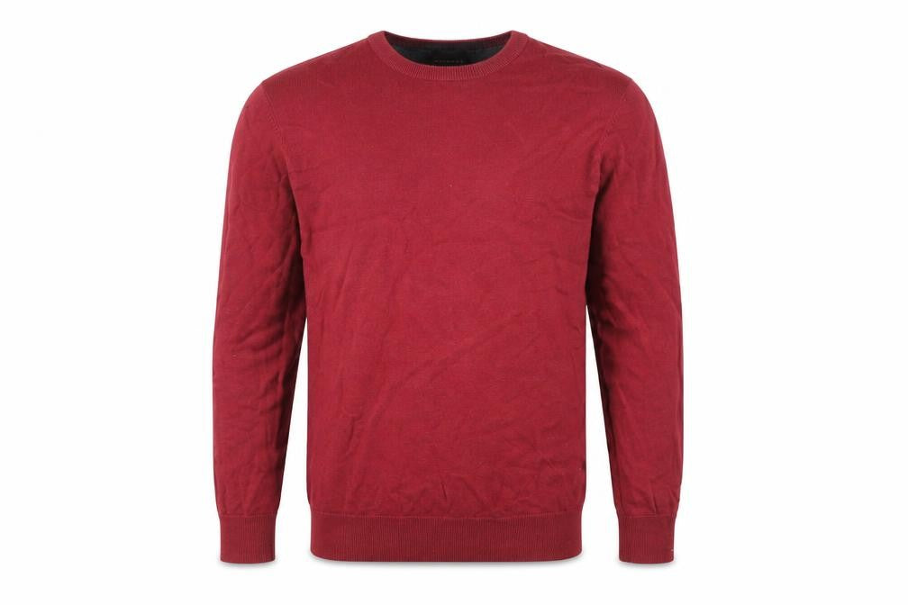 Mens UK Size L RESERVED Red Pullover Jumper