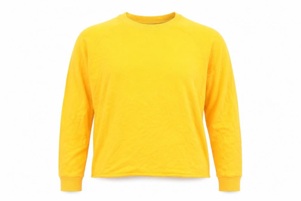 Womens UK Size 16 ASOS Yellow Pullover Sweatshirt