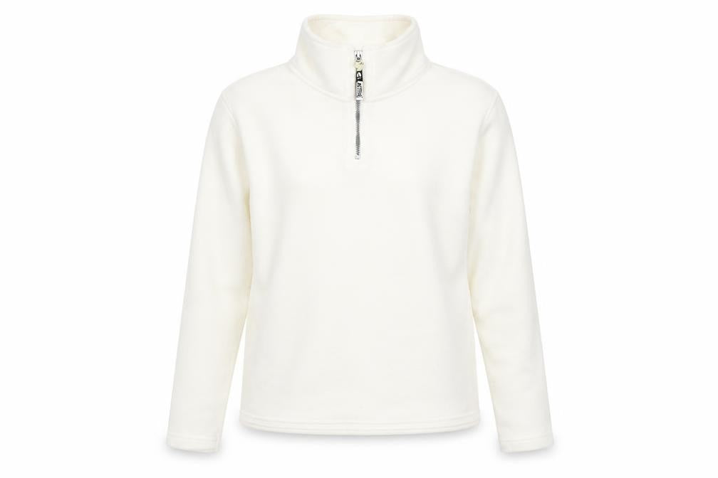 Womens UK Size 10/12 Active Ivory Pullover Sweatshirt