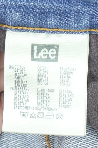 Lee Men's Blue Daren Regular Fit Straight Leg Jeans W32 L32