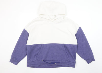 Womens UK Size L Dunnes Stores Multicoloured Pullover Hoodie