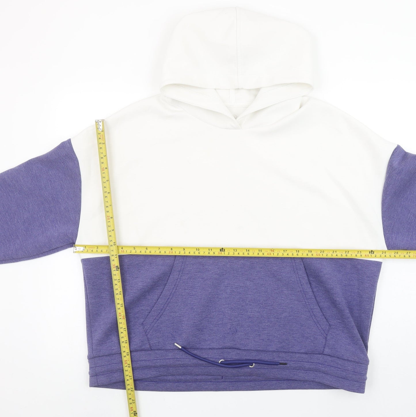 Womens UK Size L Dunnes Stores Multicoloured Pullover Hoodie