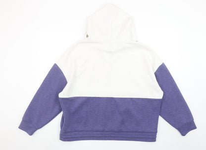 Womens UK Size L Dunnes Stores Multicoloured Pullover Hoodie