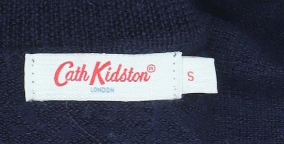 Womens UK Size S Cath Kidston Blue Pullover Jumper
