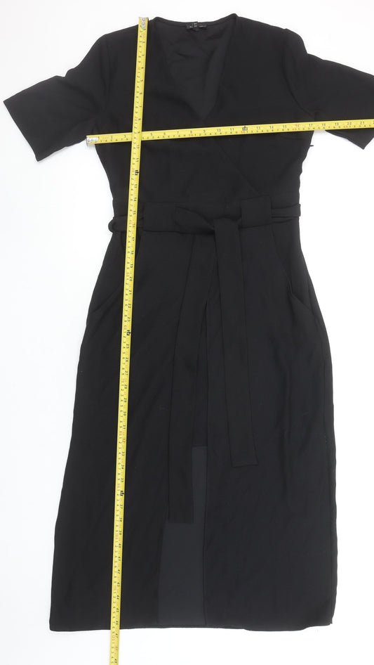Womens UK Size 8 River Island Wrap Dress