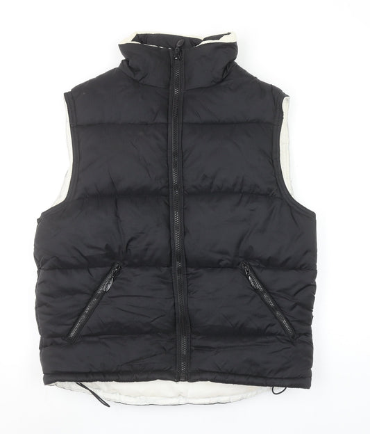 Mens UK Size S NEW-GEN Black Puffer Jacket