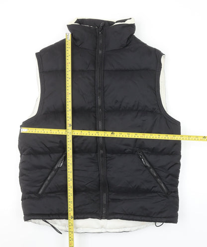 Mens UK Size S NEW-GEN Black Puffer Jacket
