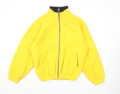 Womens UK Size S Antartex Yellow Fleece Jacket