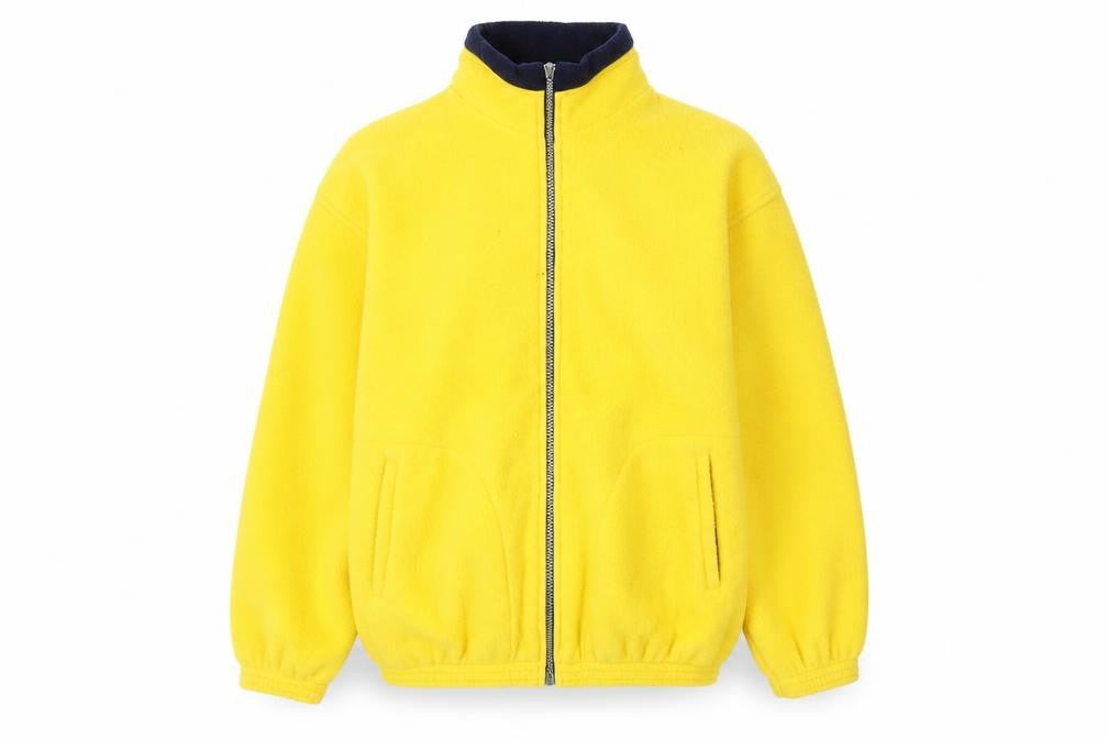 Womens UK Size S Antartex Yellow Fleece Jacket