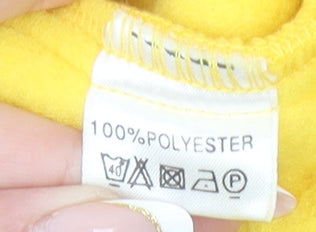 Womens UK Size S Antartex Yellow Fleece Jacket