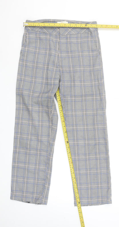 Womens UK Size S JCL Regular Fit Business Casual Workwear Grey Trousers
