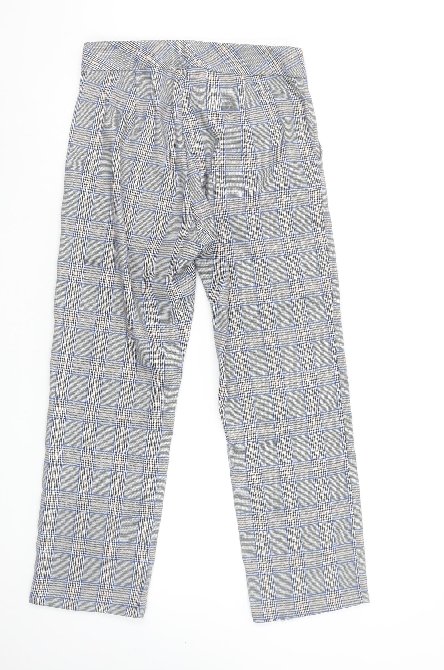 Womens UK Size S JCL Regular Fit Business Casual Workwear Grey Trousers