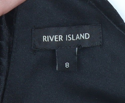 Womens UK Size 8 River Island A-Line Dress