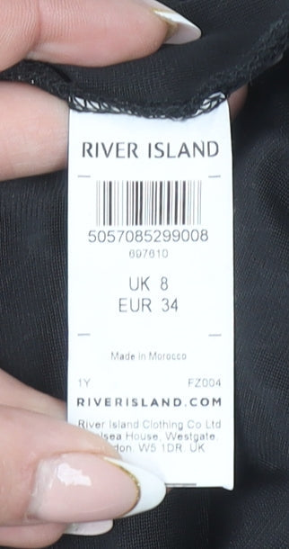 Womens UK Size 8 River Island A-Line Dress