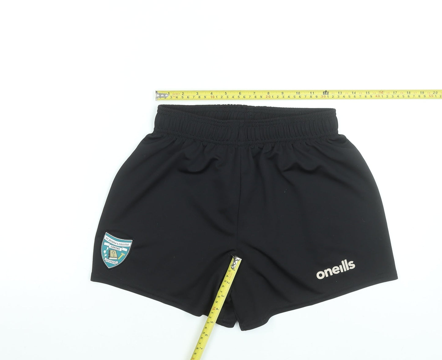O'Neills Men's Black 30in Athletic Sports Shorts Polyester