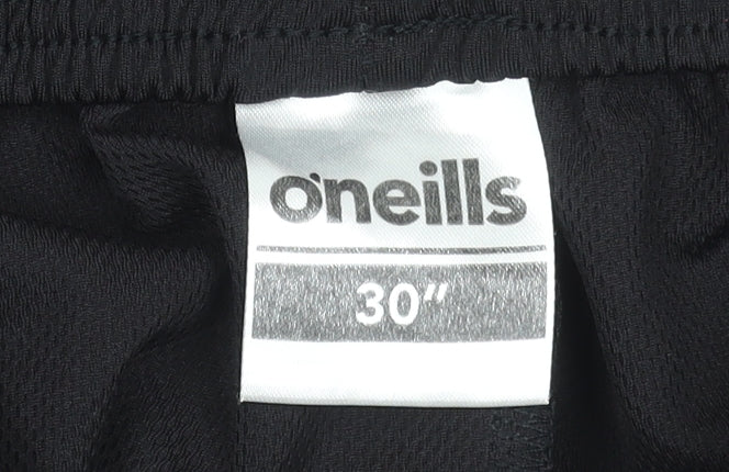 O'Neills Men's Black 30in Athletic Sports Shorts Polyester