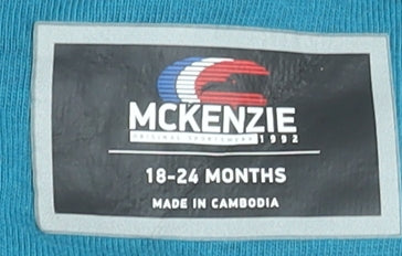 McKenzie Blue Long Sleeve Pullover T-Shirt 18-24 Months Unisex Classic