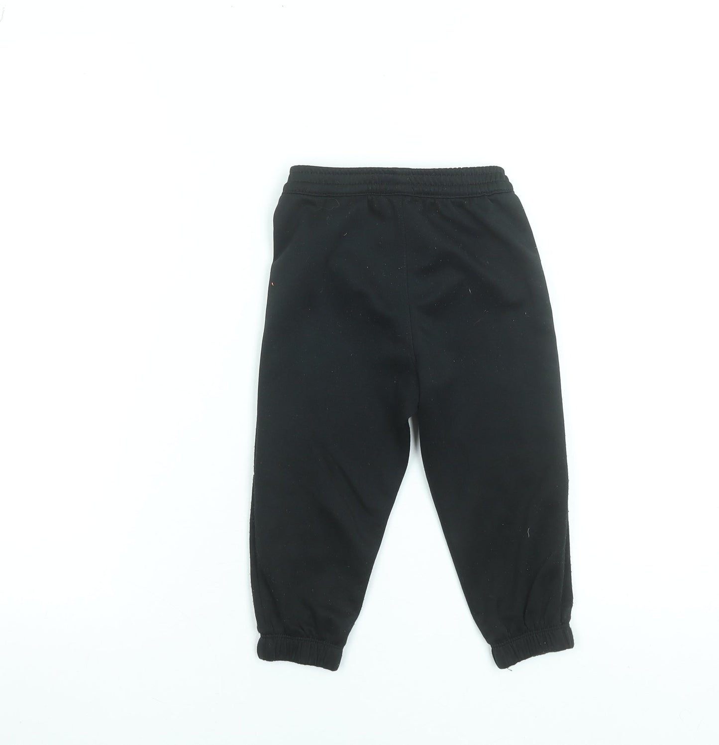 Boys UK Size 2 Years Nike Regular Fit Jogger Black Trousers