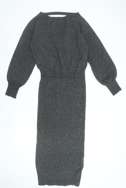 Womens UK Size S M Lounge Bodycon Dress