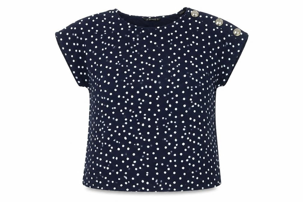 Womens UK Size L Dunnes Blue Basic Blouse