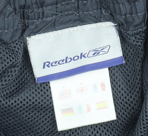 Reebok Women’s Grey Track Pants M Lightweight Activewear Trousers