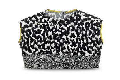 Womens UK Size M Zara Black Cropped Blouse