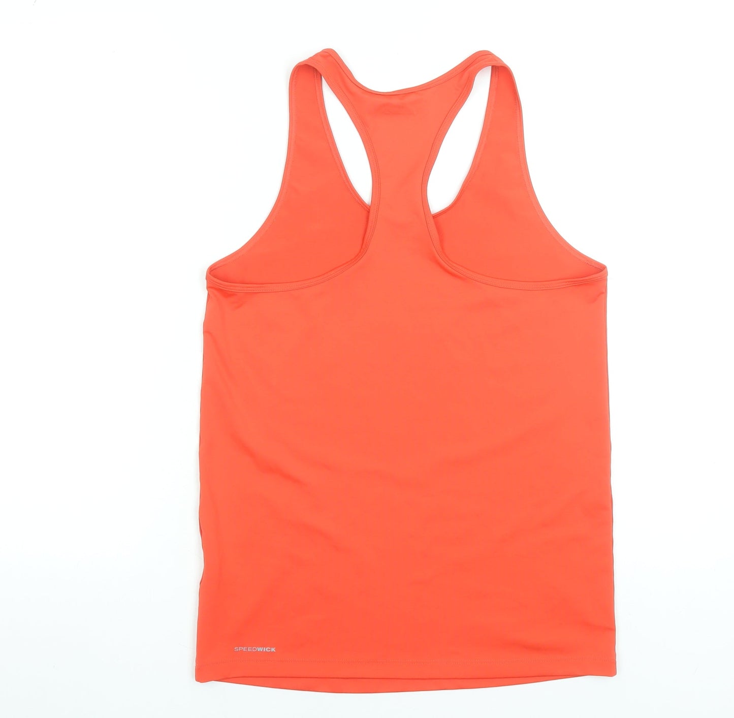 Reebok Womens Orange XL Racerback Gym Tank Top
