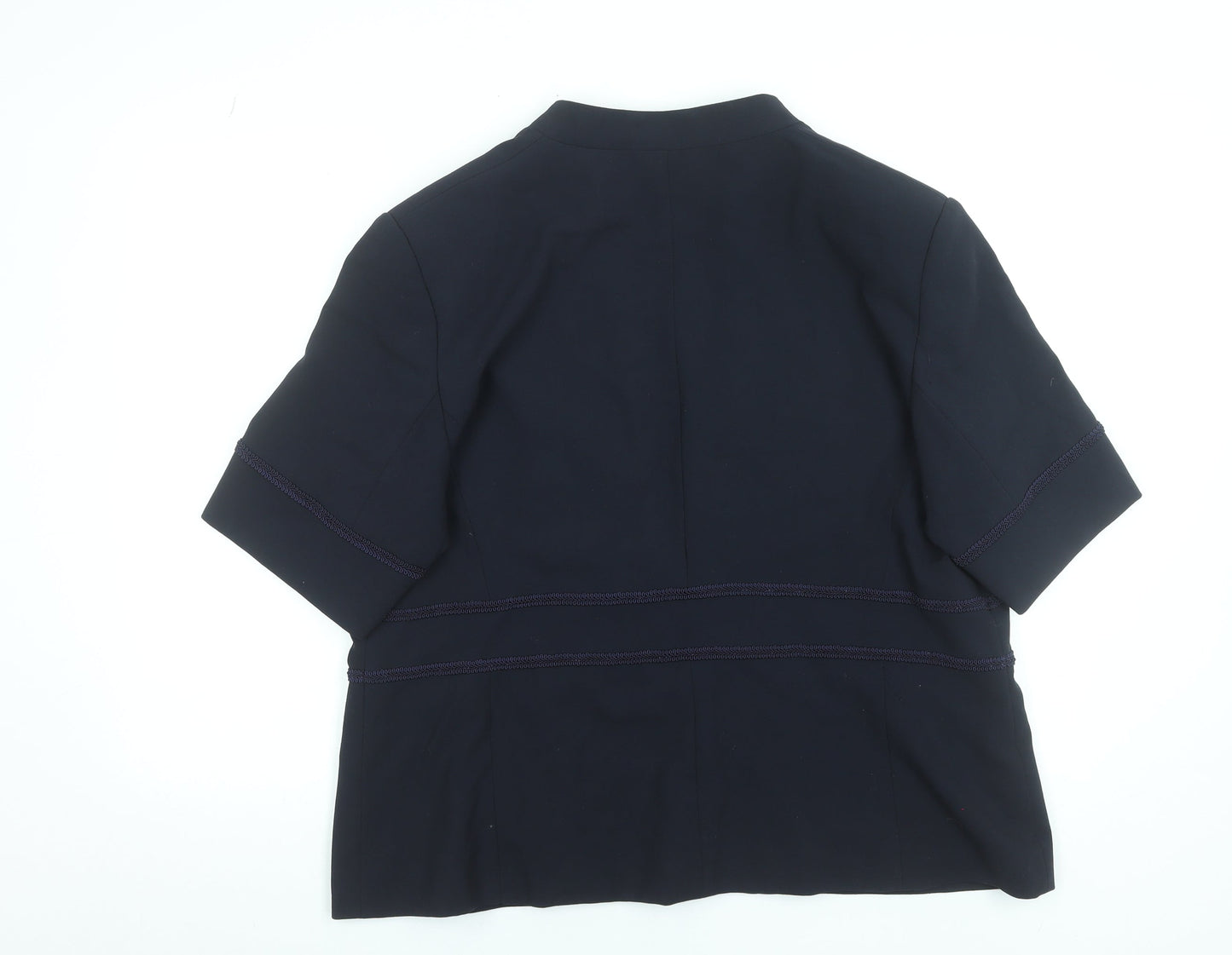 Womens UK Size 22 Klass Collection Black Basic Jacket