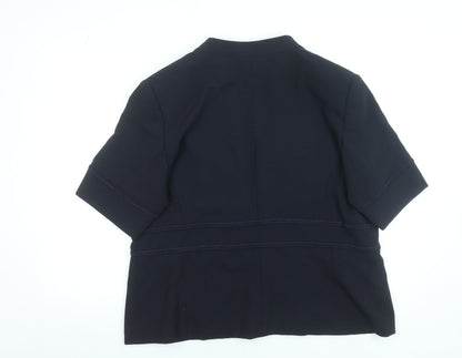 Womens UK Size 22 Klass Collection Black Basic Jacket