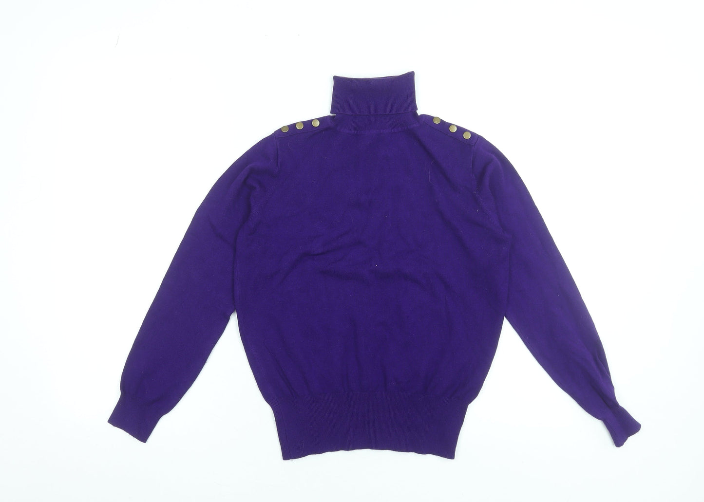 Womens UK Size 12 Wallis Purple Pullover Jumper