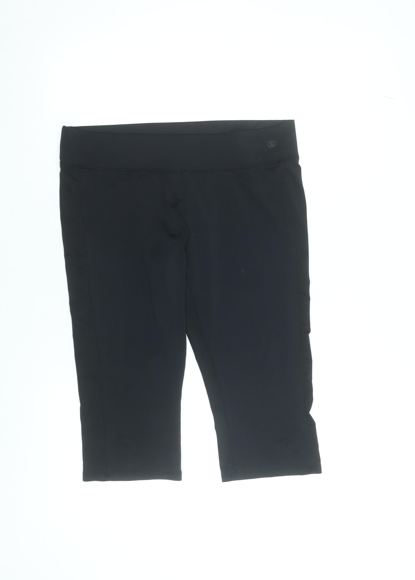 Womens UK Size 16 St. Bernard for Dunnes Slim Fit Capri Black Trousers